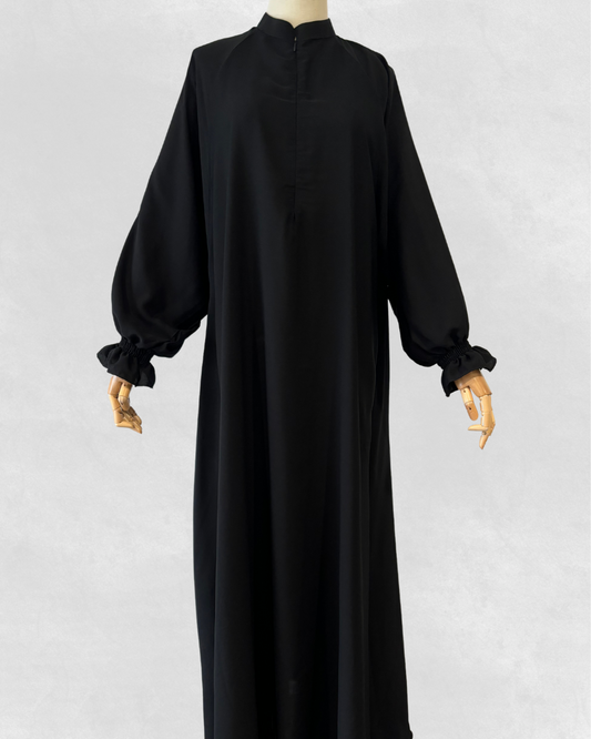 TAQWA essential Abaya - Caviar