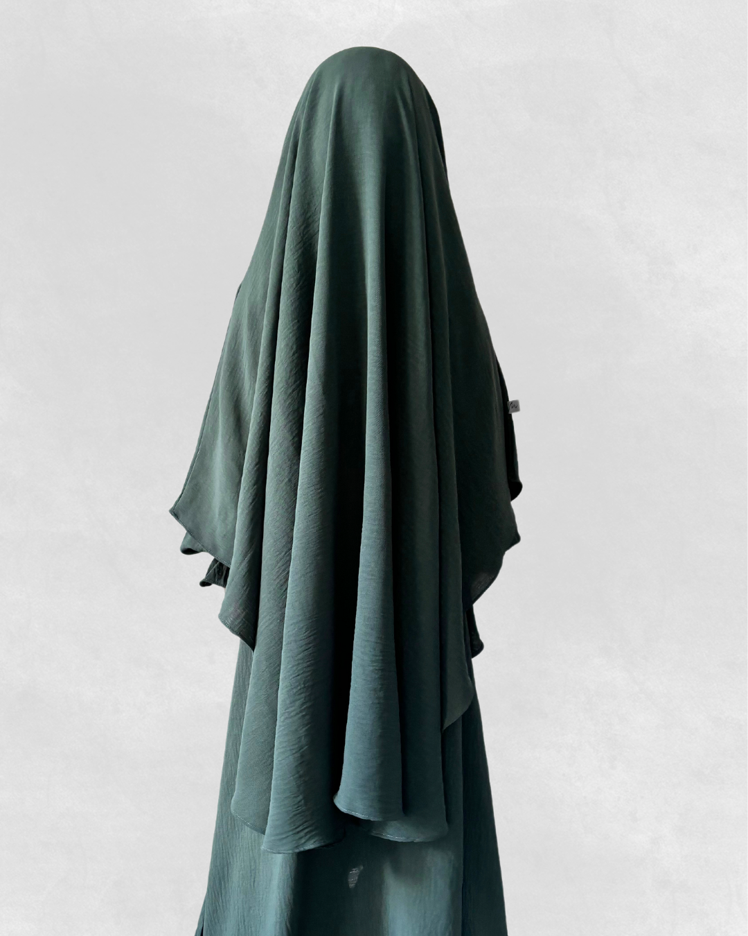 Mini Instant Khimar- Sea green