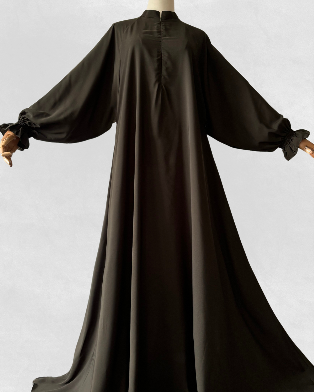 TAQWA essential Abaya - Caviar