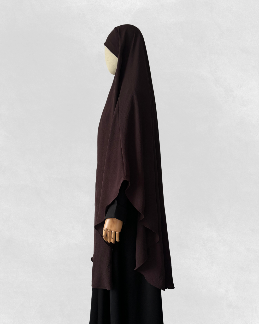 HAYAA Instant Khimar - Brownie