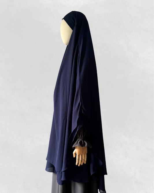 IMAAN Instant Khimar - Dark denim